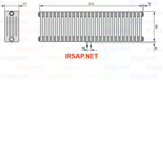 Радиатор IRSAP Tesi 50600/27 T50 CL 01